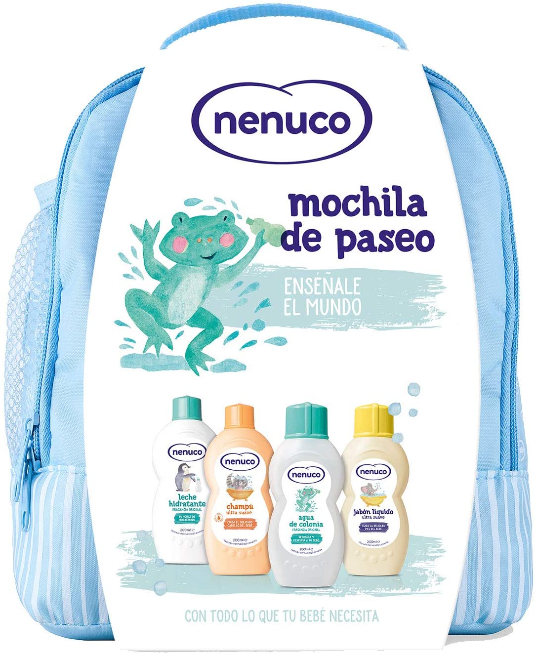 Mochila Sensitive NENUCO Set higiene de bebé con mochila multiusos